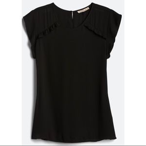 Katrina Ruffle Detail Blouse - from Stitch Fix 
XL | Black